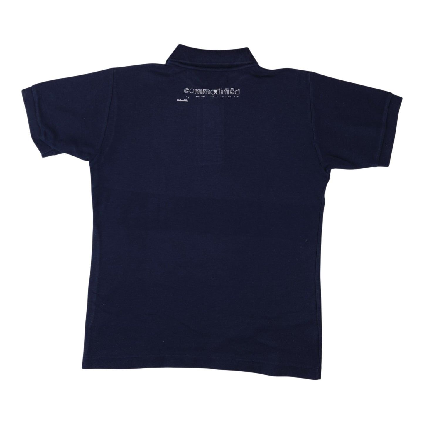 Final Home Graphics Commodified Navy Polo