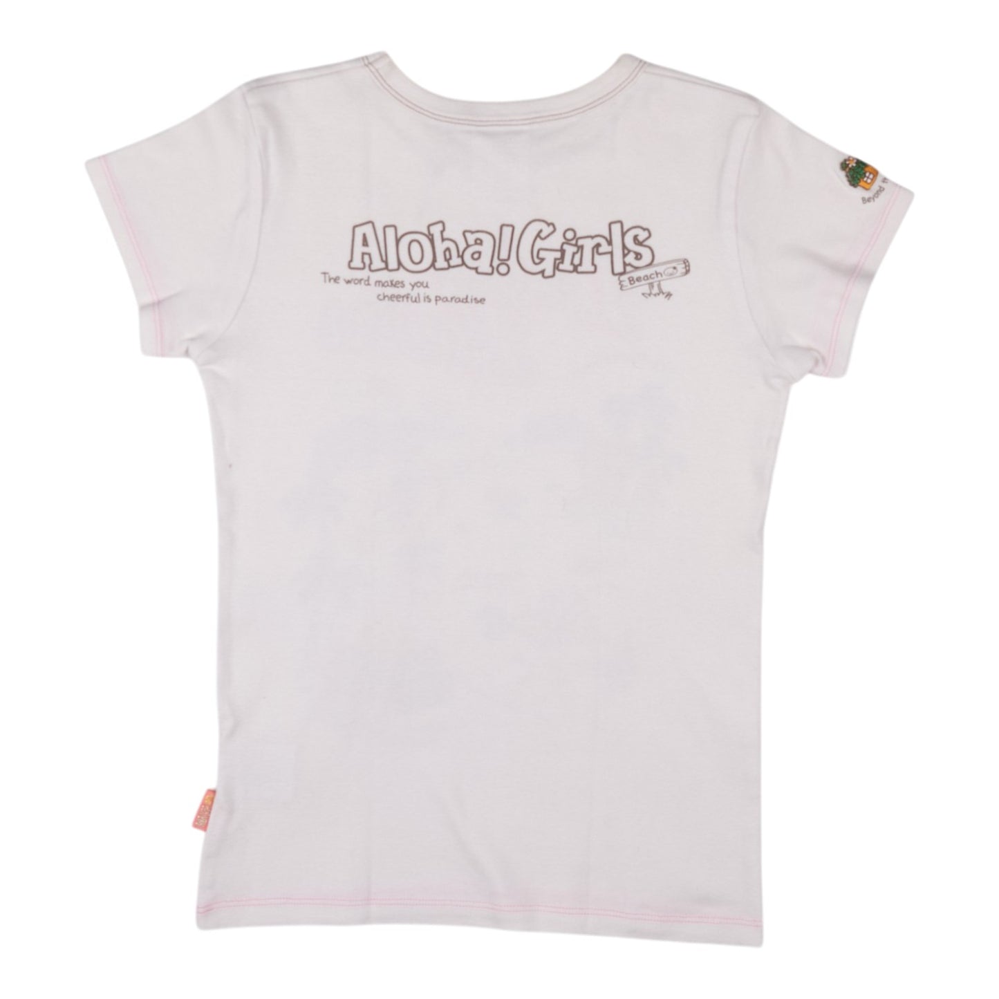 Daisy Lovers "Paradise City" White Tee