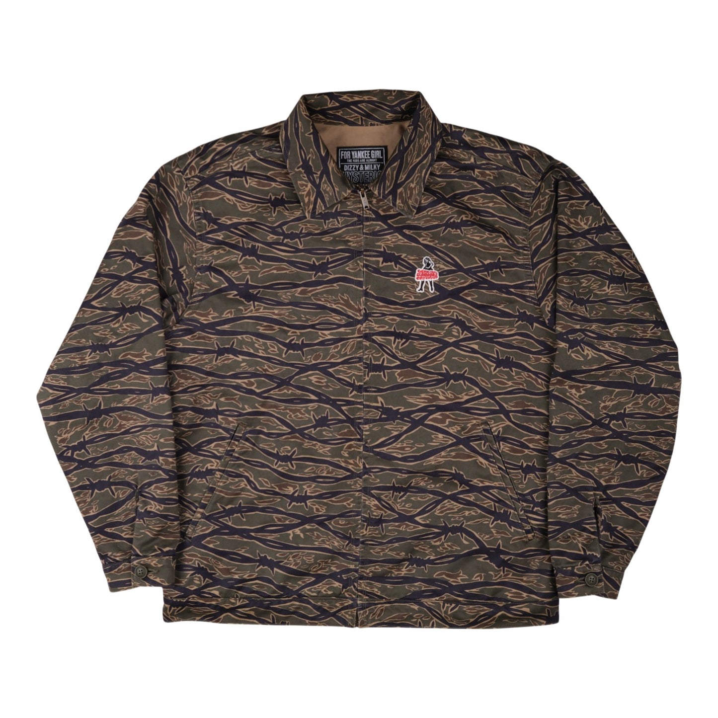 Hysteric Glamour Barbed Wire Camo Jacket