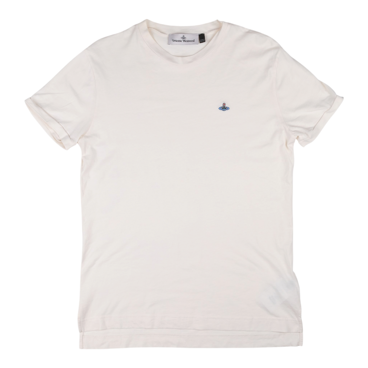 Vivienne Westwood Orb Embroidered White T-Shirt