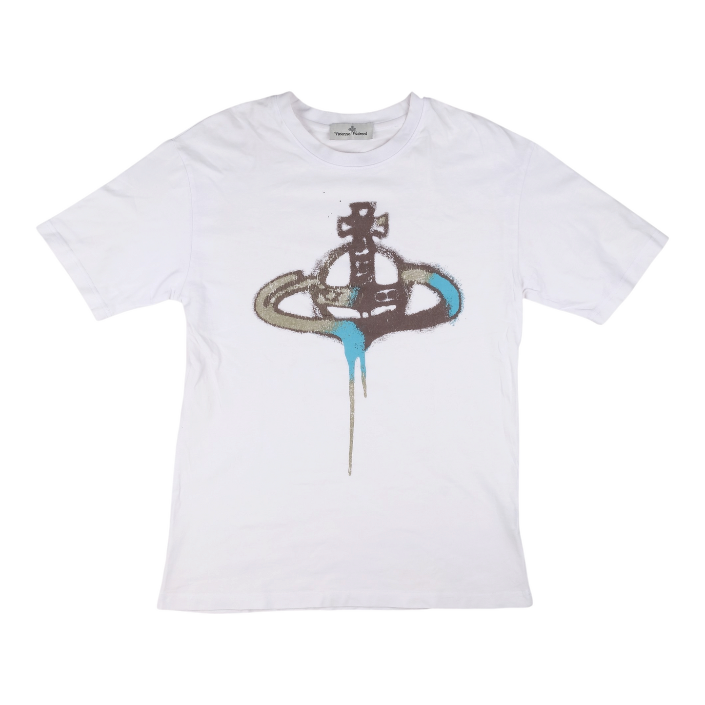 Vivienne Westwood Spray Orb White T-Shirt