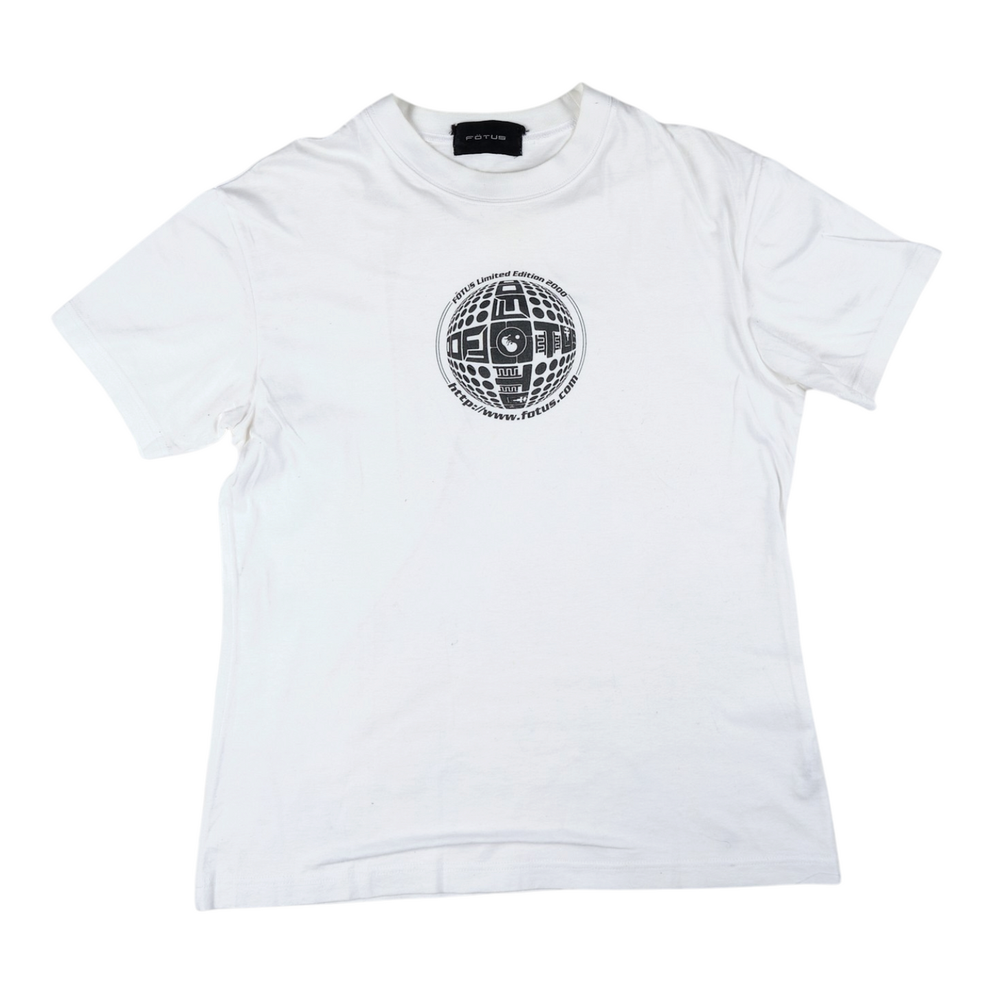 FÖTUS "Limited Edition 2000" Globe White Tee