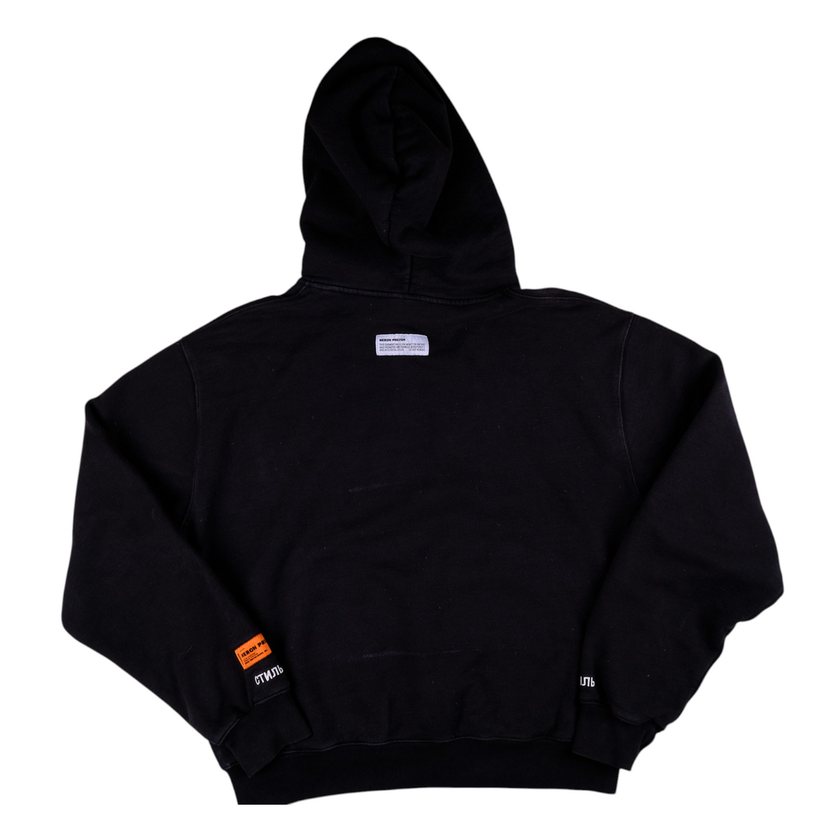 Heron Preston Heron Bird Photo Print Black Hoodie