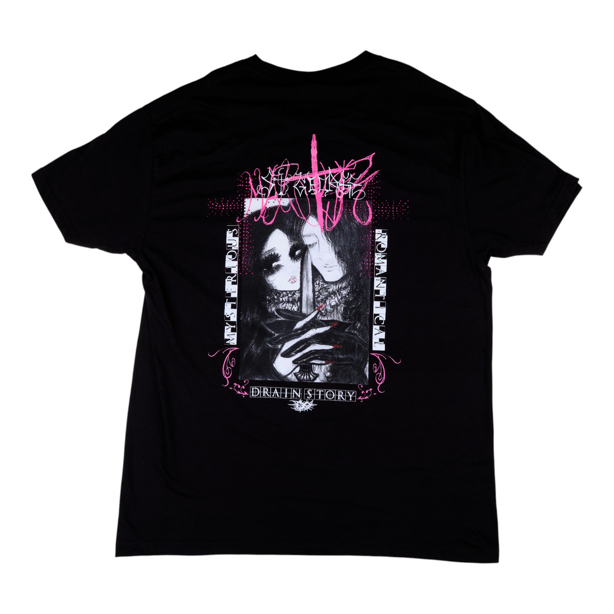 Bladee Martyr Tour "Beautiful Martyr" Black Tee
