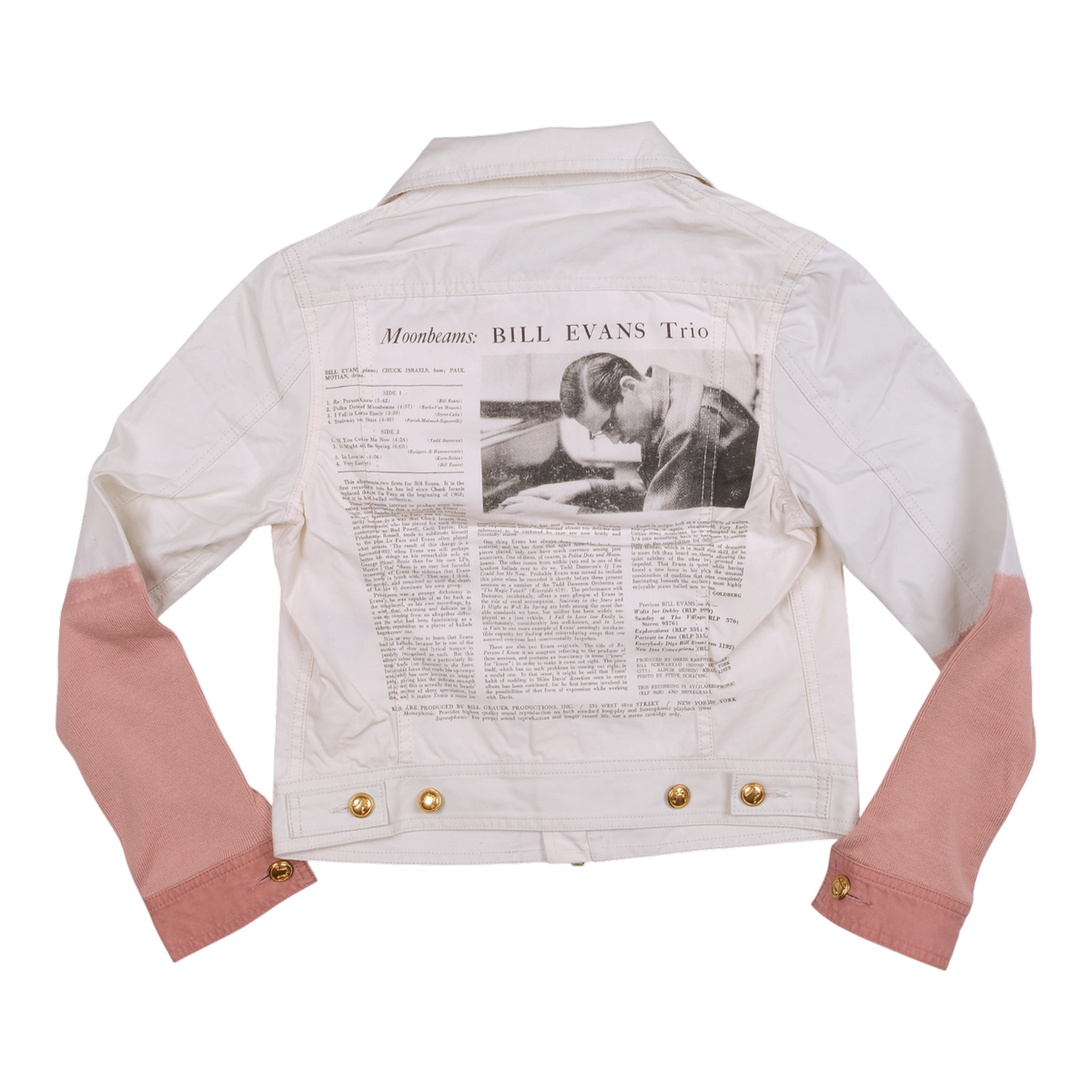 Undercover SS17 "Moonbeams: Bill Evans Trio" Cropped Jacket