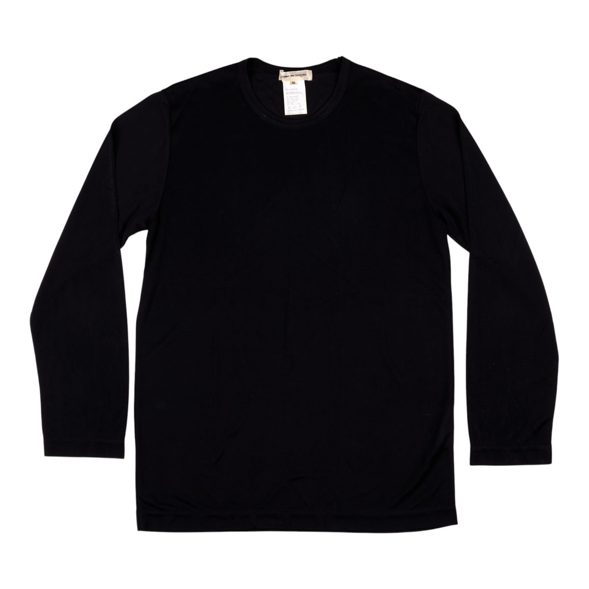 COMME des GARÇONS Black Long Sleeve Top