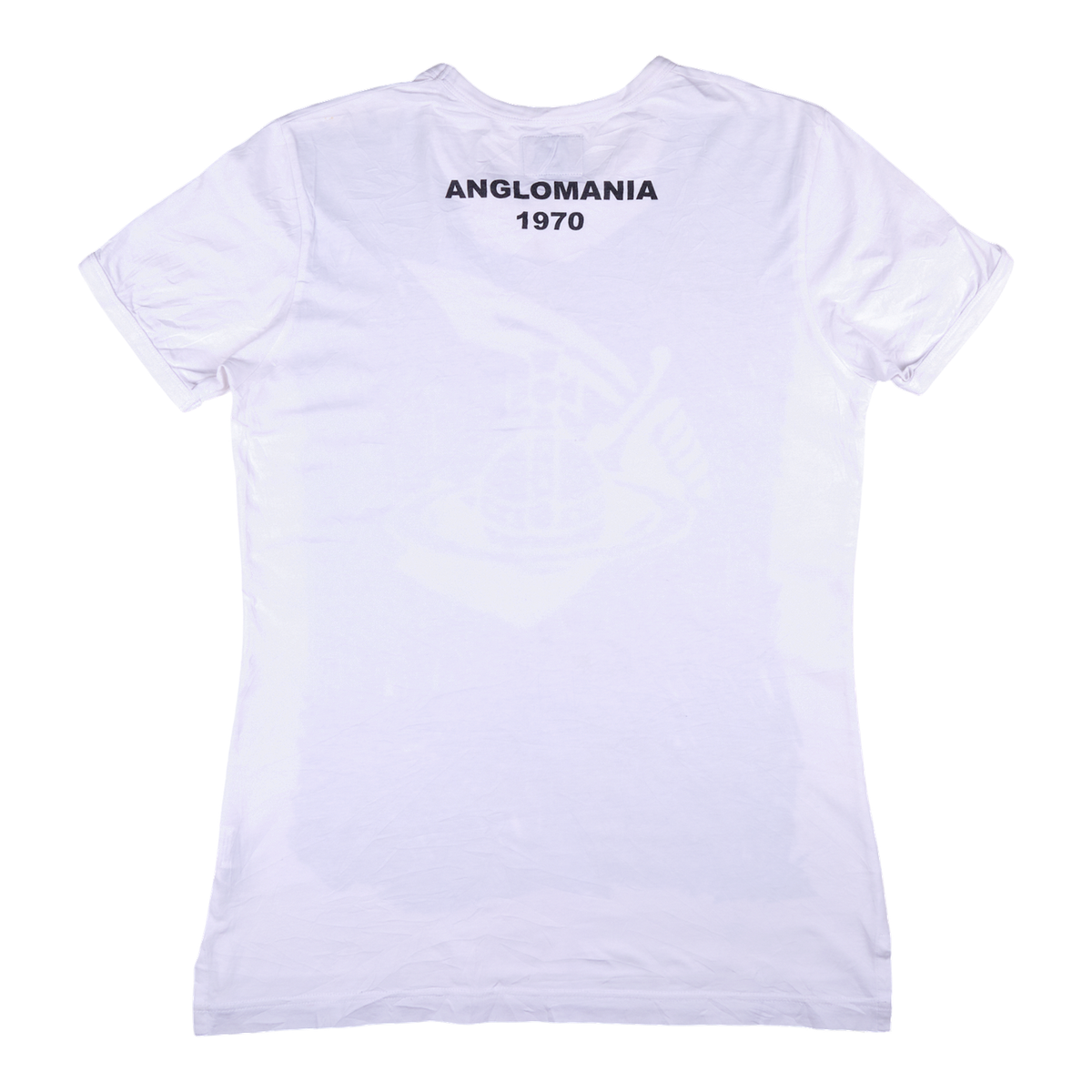 Vivienne Westwood Anglomania Scribble Orb "1970" White Tee