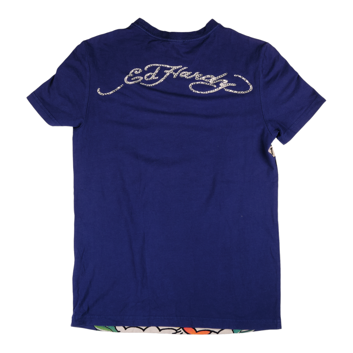 Ed Hardy Koi Dragon Skull Ship "Masq." Tee