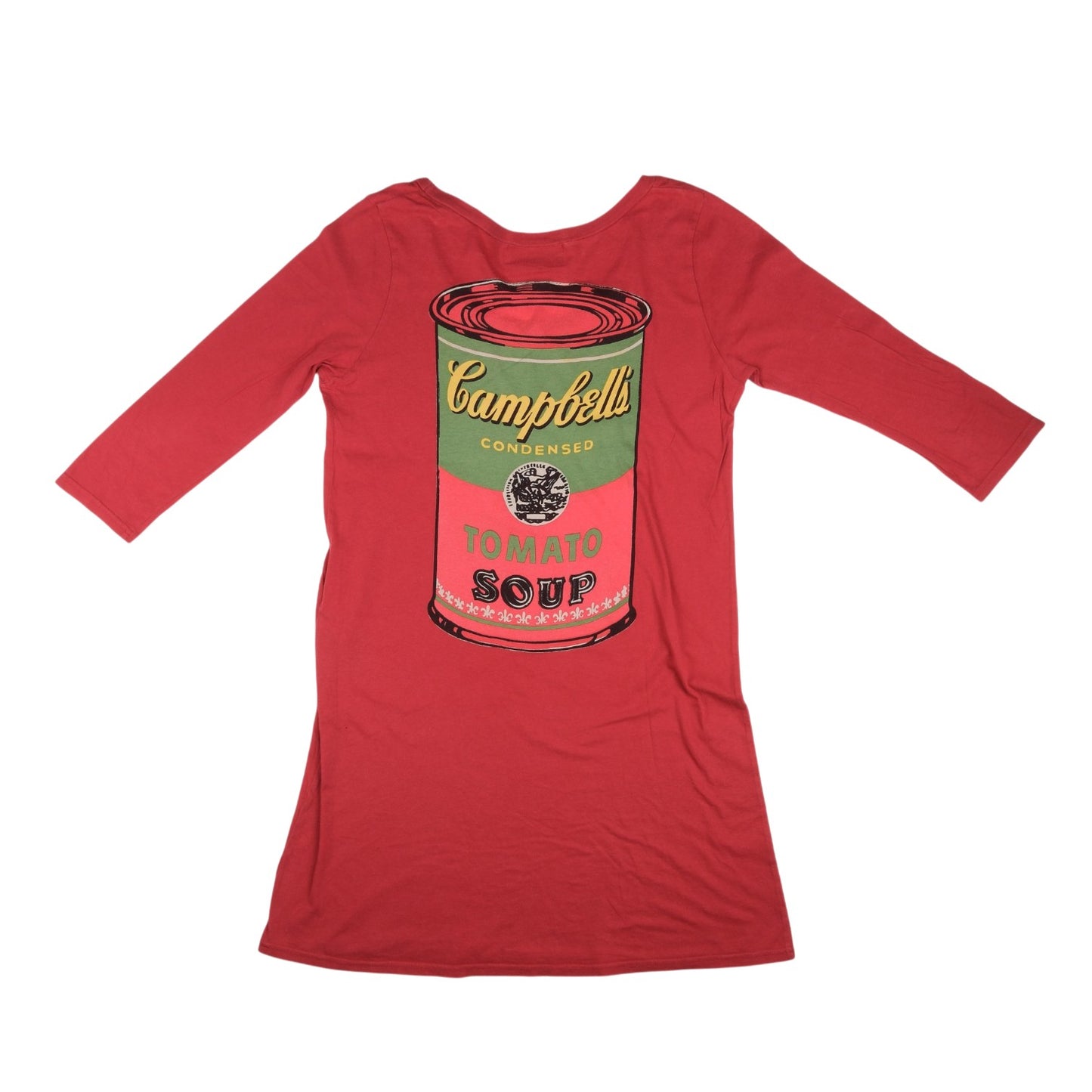 Hysteric Glamour x Andy Warhol Campbell's Soup Red 3/4 Sleeve Tee