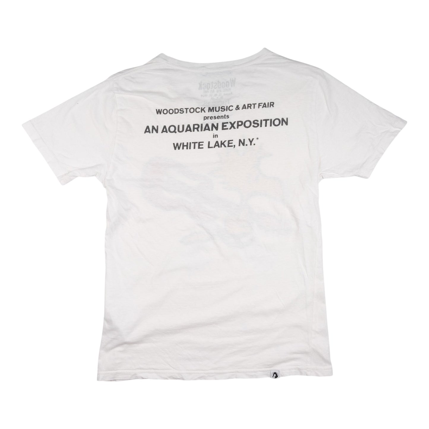 Hysteric Glamour × THEATER8 × PEANUTS Woodstock Guitar White Tee