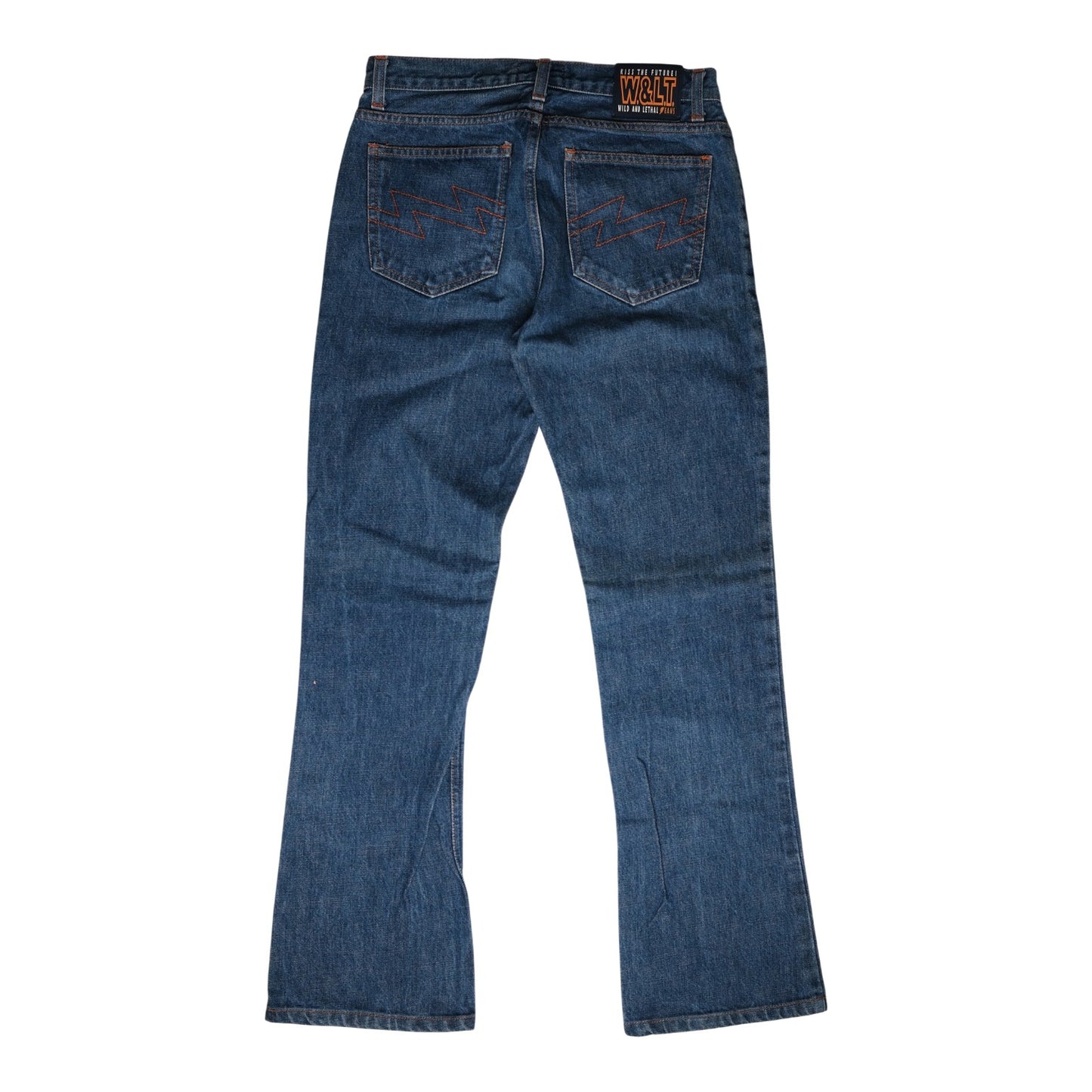 W< Straight-Leg Dark-Wash Jeans