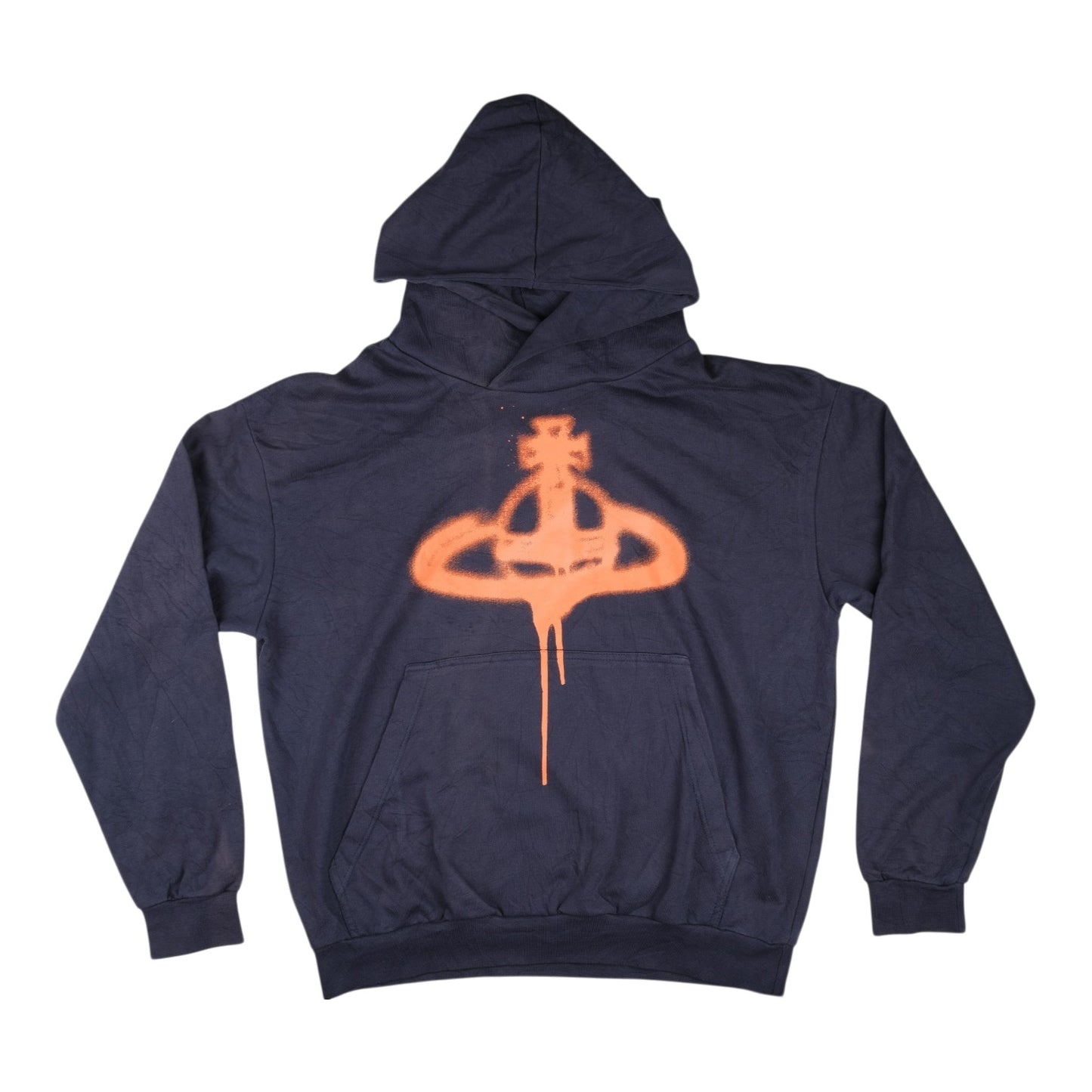 Vivienne Westwood Spray Orb Pullover Sweatshirt Navy