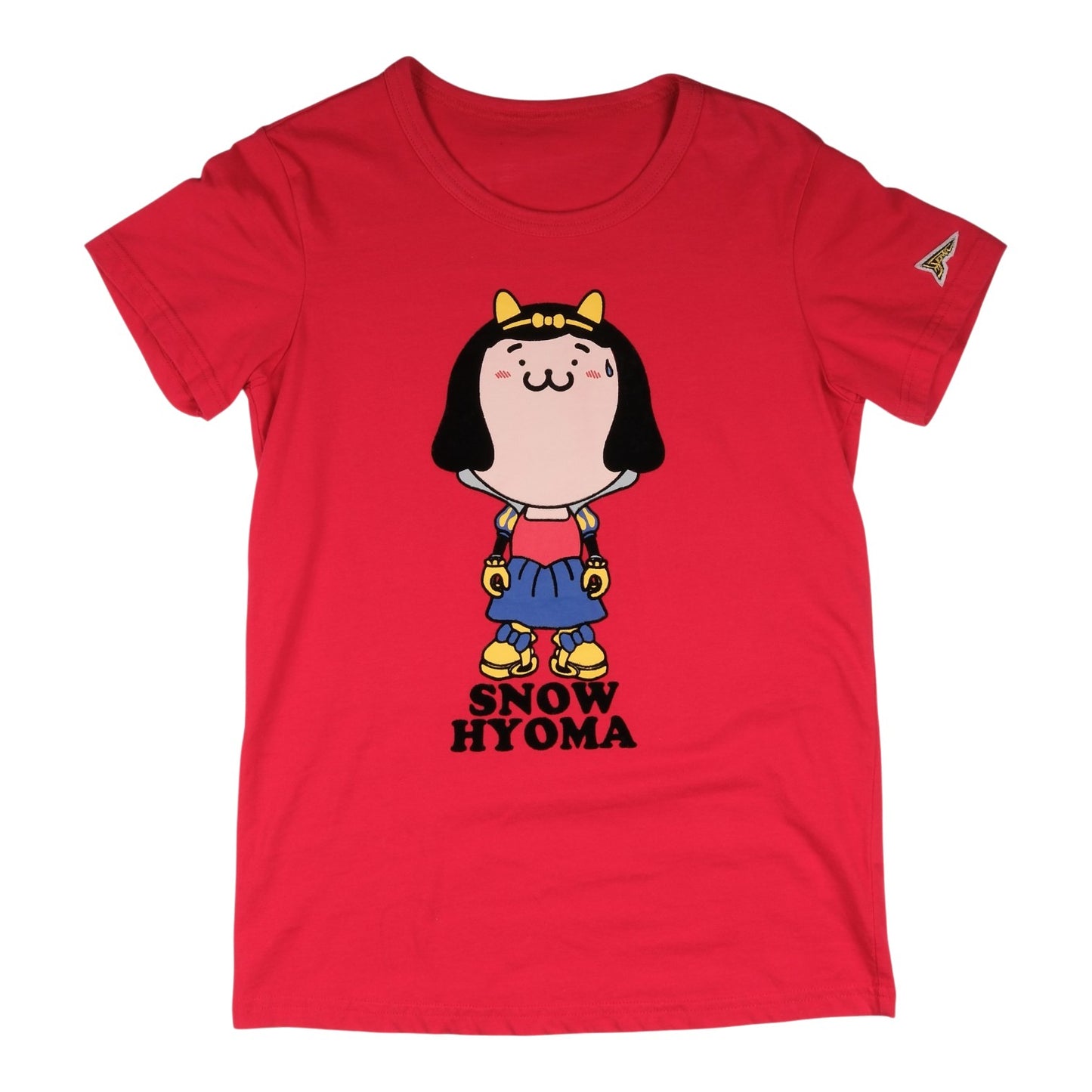 20471120 Hyoma "Snow Hyoma" Red T-Shirt