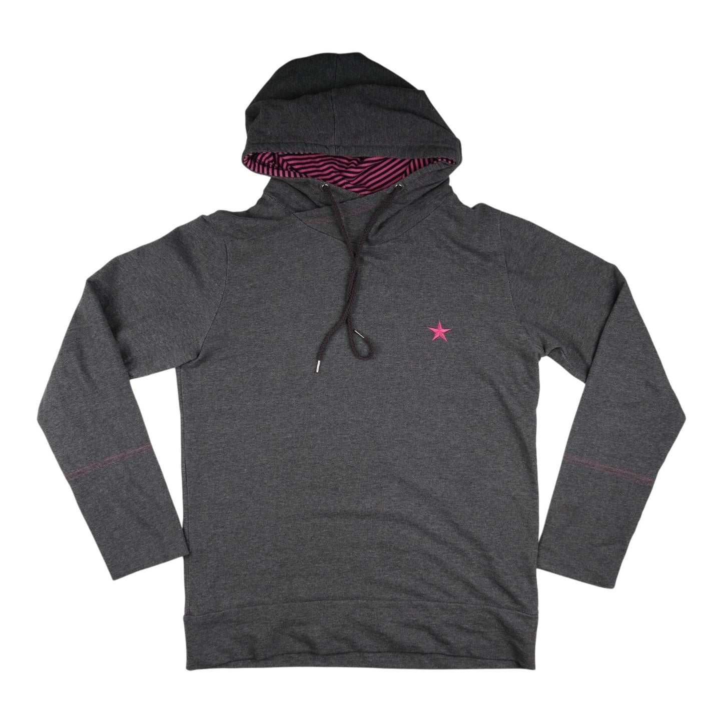 PPFM Grey/Pink Star Hoodie