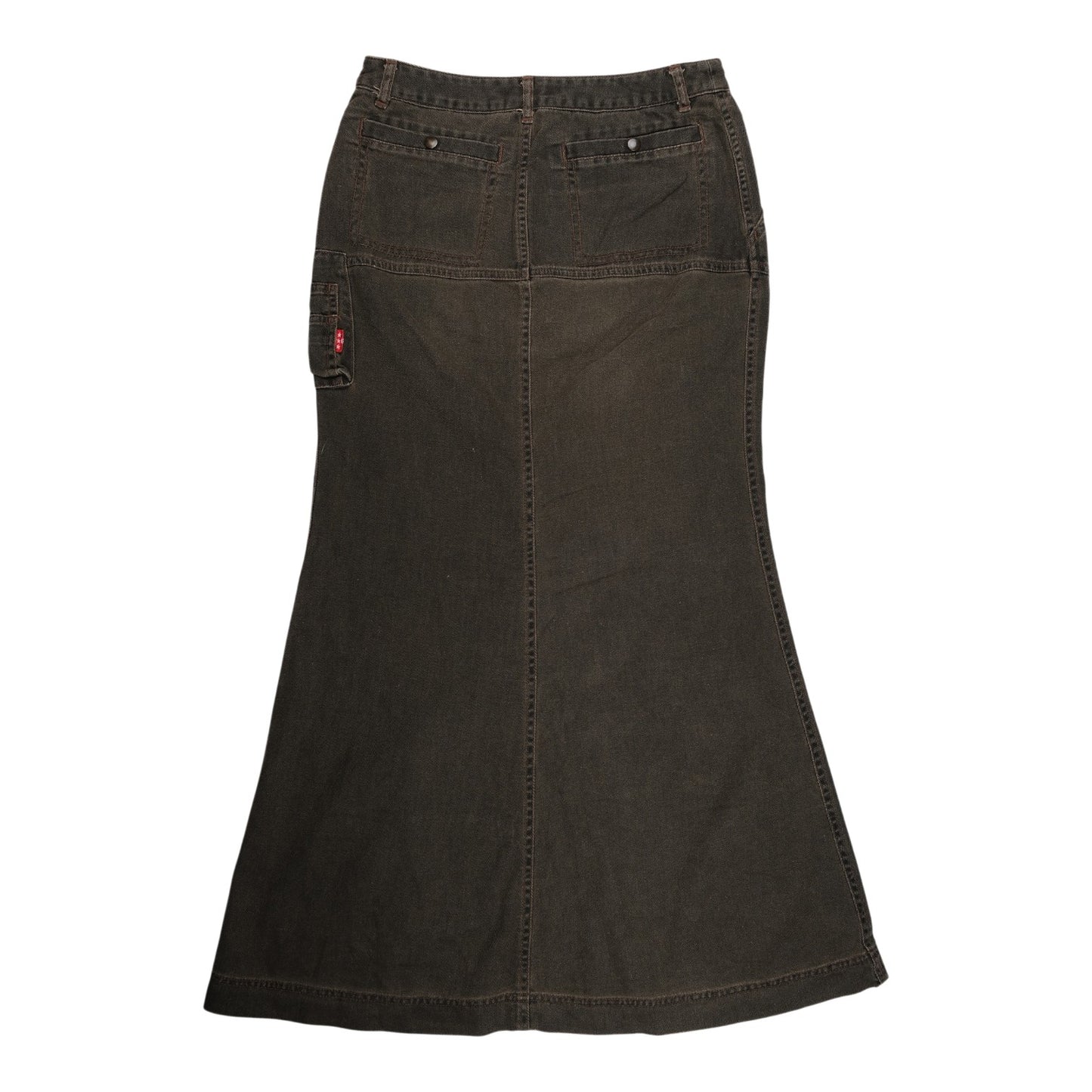 Ozone Community Denim Maxi Skirt