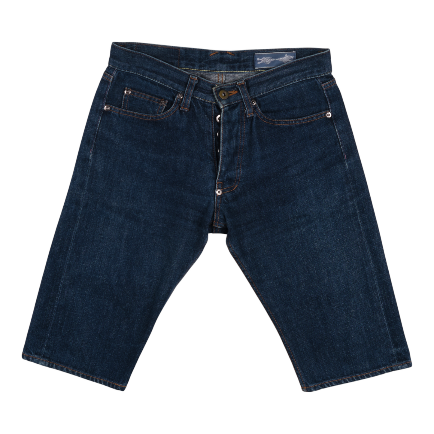 20471120 “Double Sex” 6‑Pocket Denim Shorts