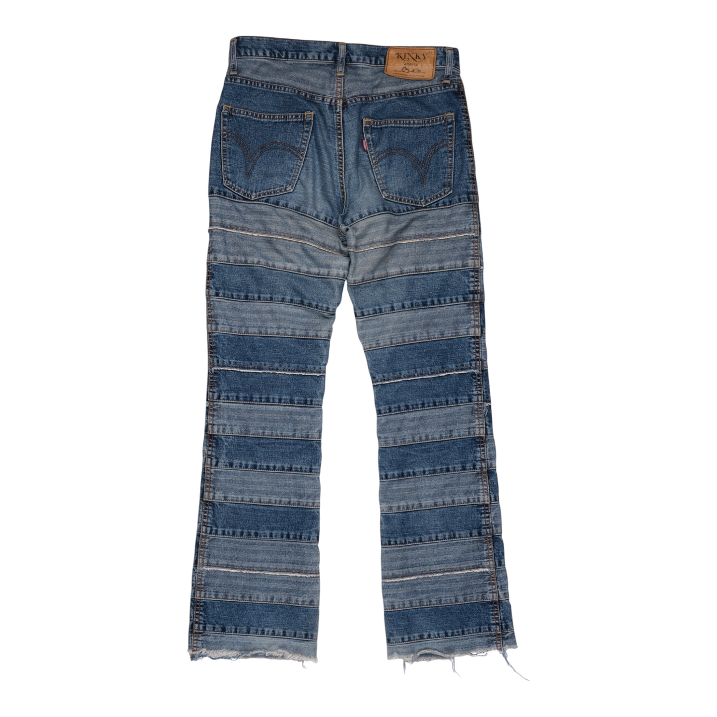 Hysteric Glamour “Hagi” Tsugihagi Patchwork Denim Jeans