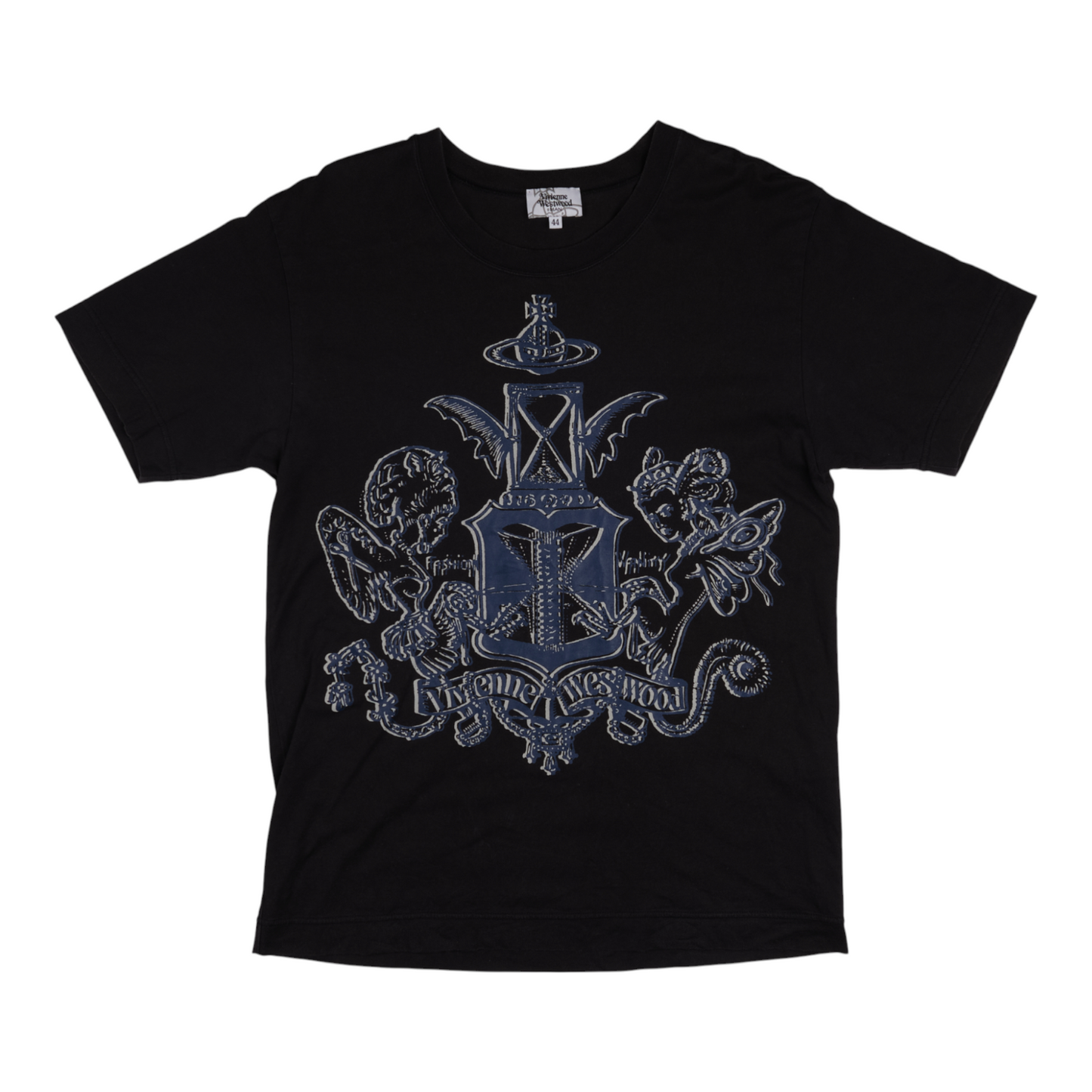 Vivienne Westwood MAN Gothic Crest Black Tee