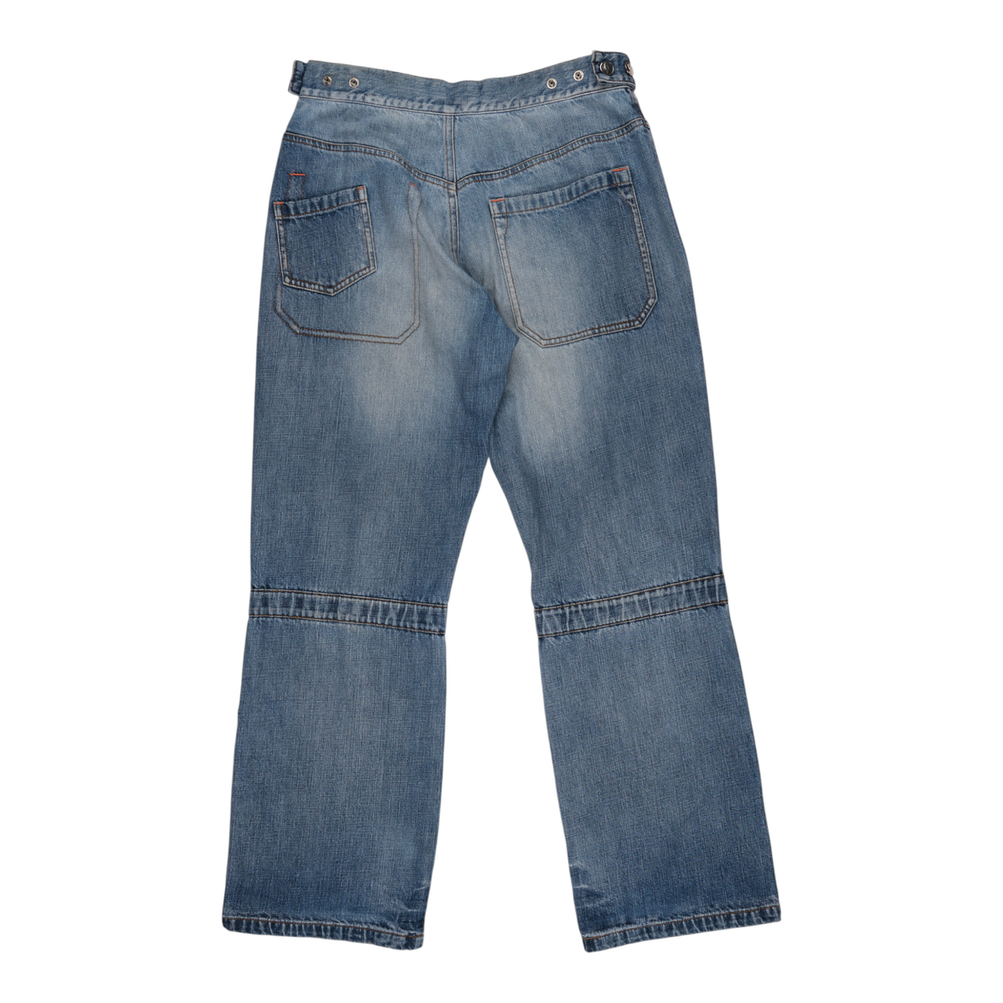 W< Light Blue Utility Jeans