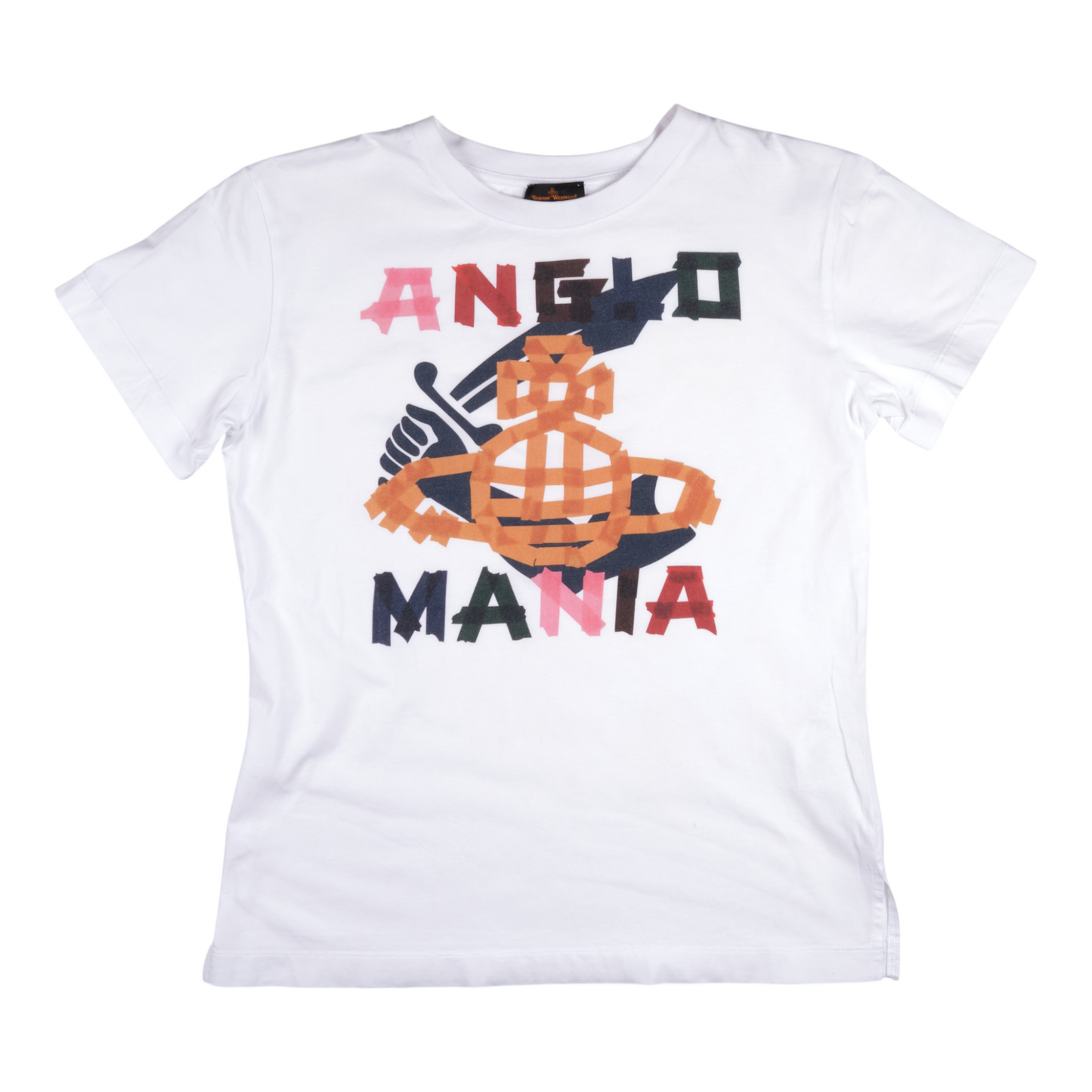 Vivienne Westwood Anglomania Orb & Sword Stencil Logo Tee