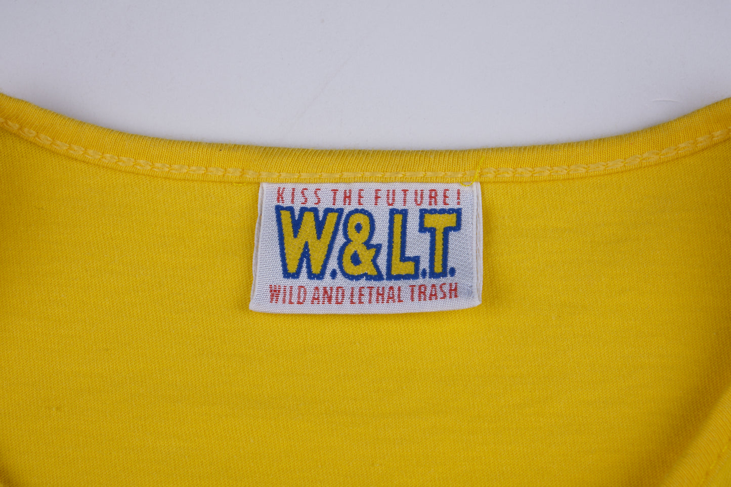 W< Puk Puk "I Heart You" Yellow Tee