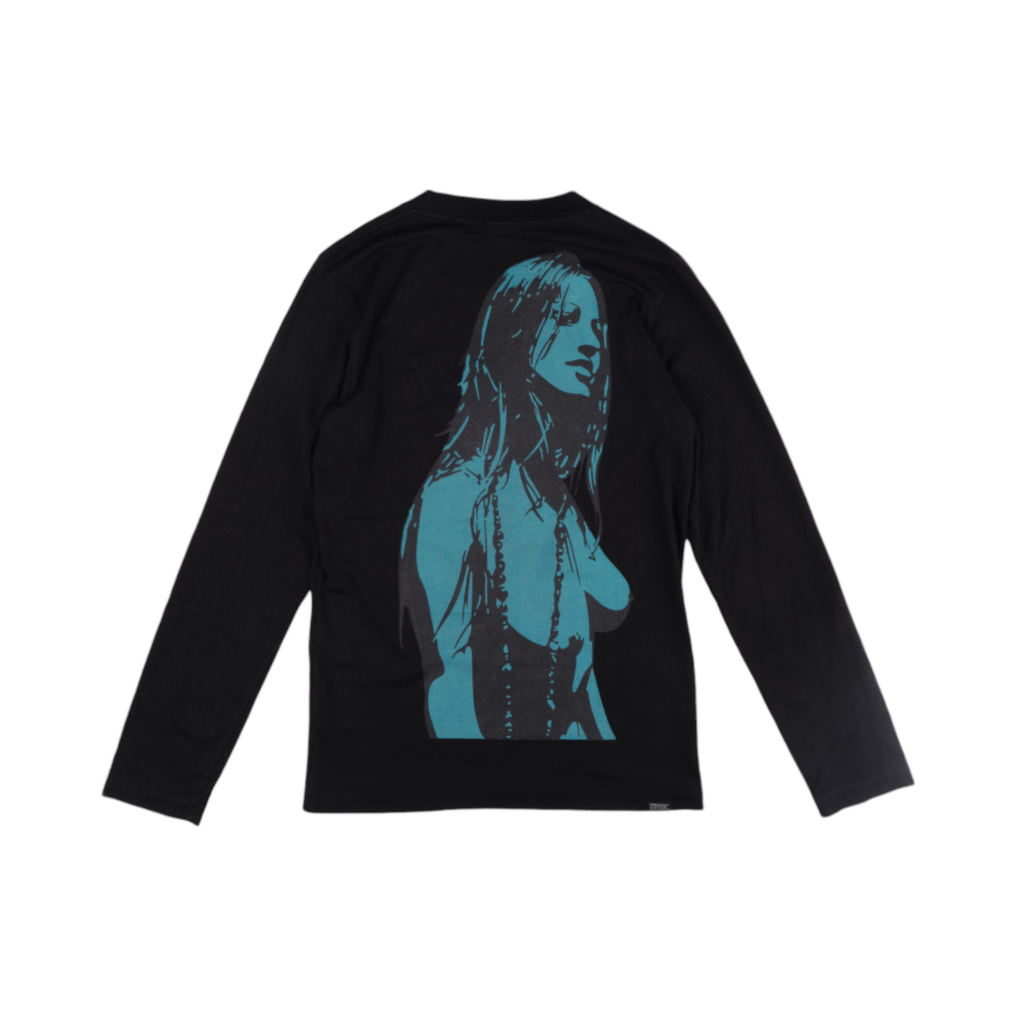 Hysteric Glamour Blue & Black Long Sleeve