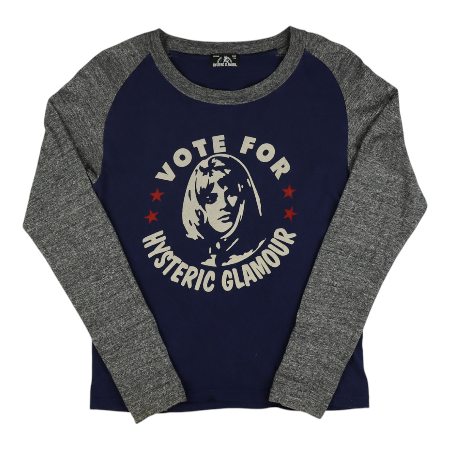 Hysteric Glamour “Vote For” Raglan Tee