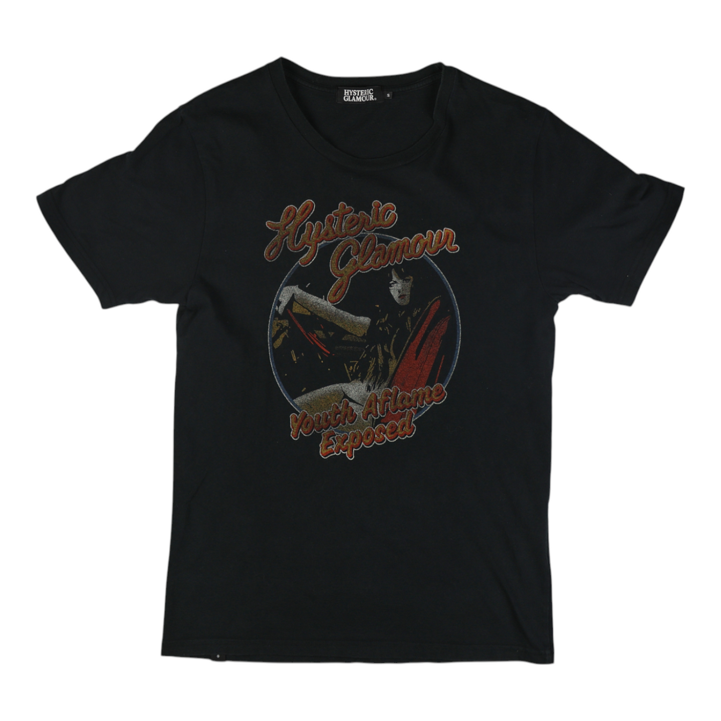 Hysteric Glamour “Youth Aflame Exposed” Tee
