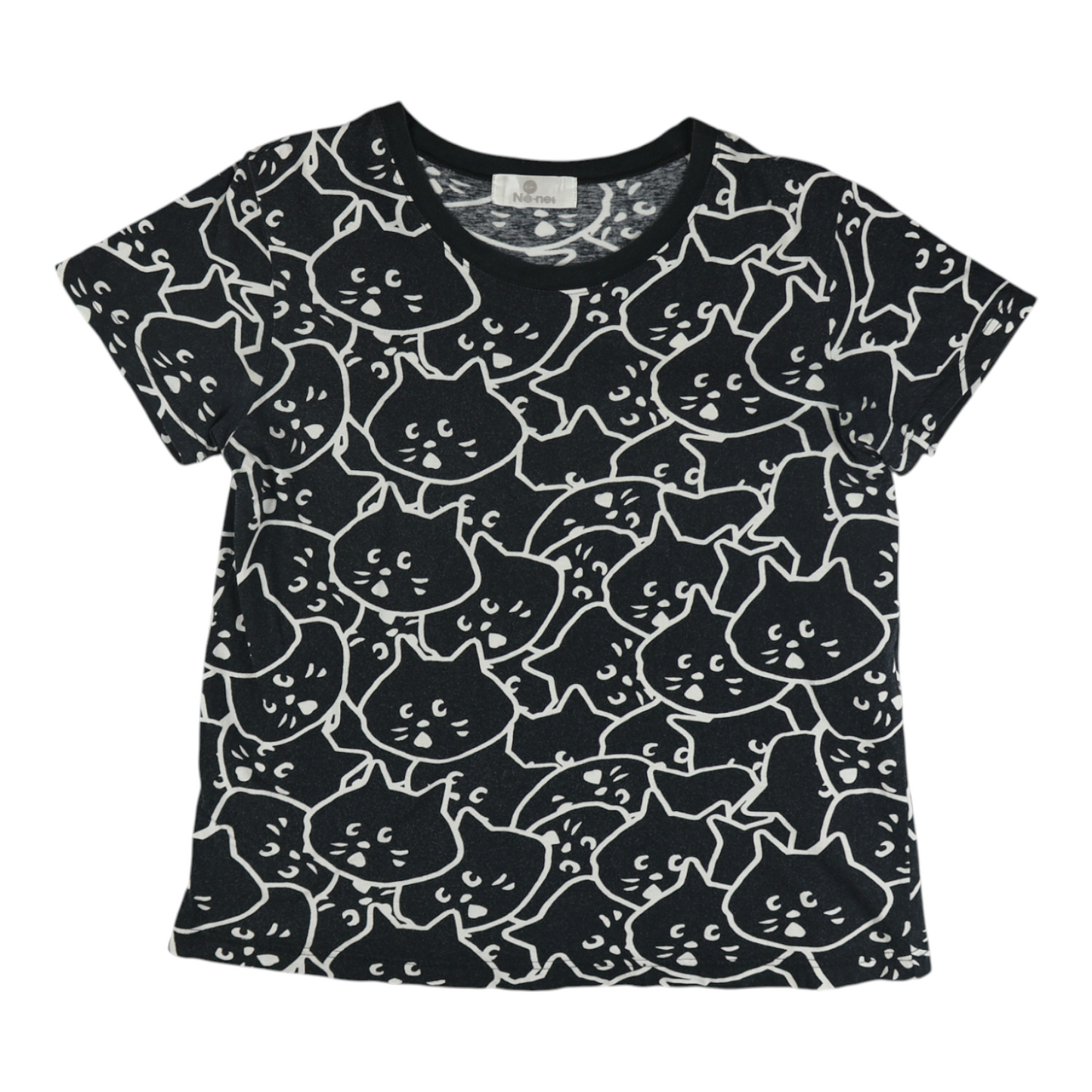 Né-net Allover Nya Cat Face Tee