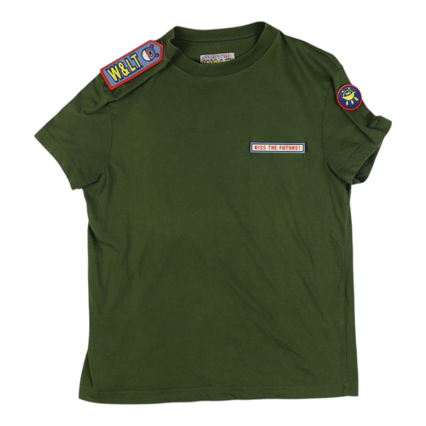 W< Rubber Patch “Kiss The Future” Tee