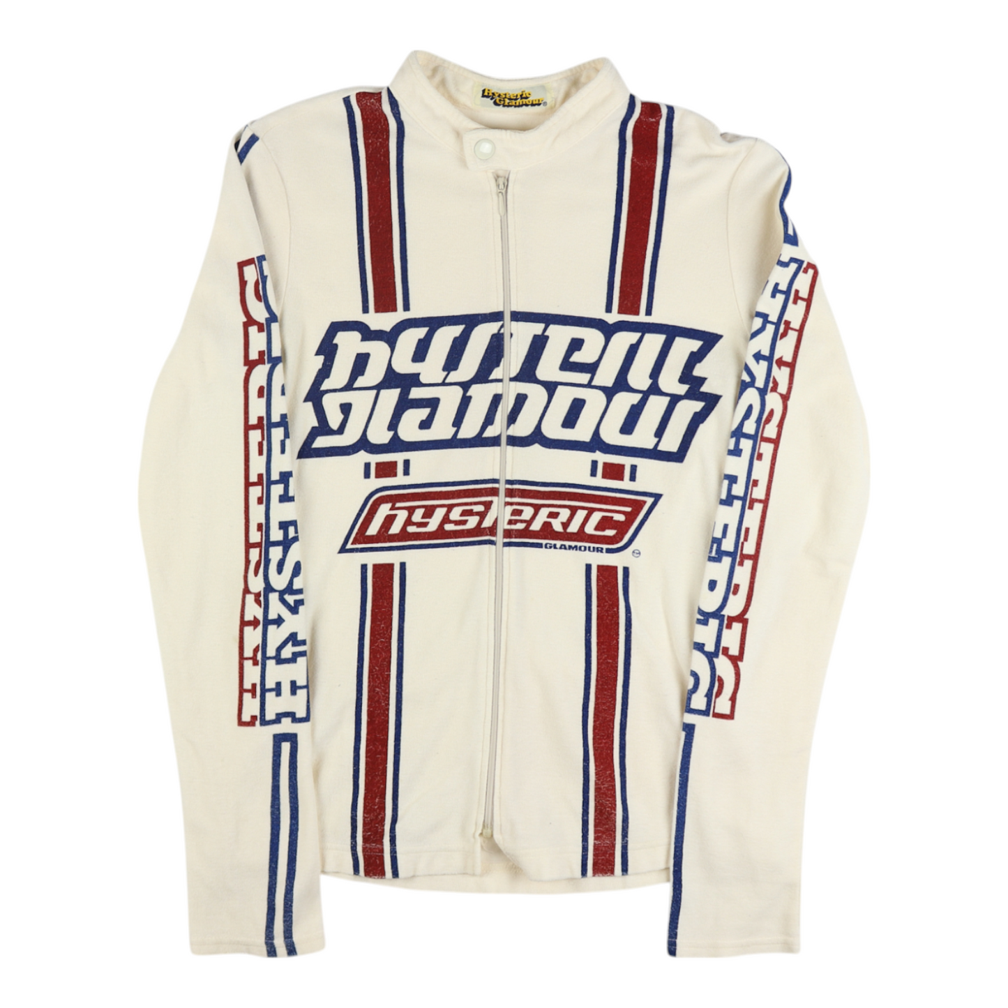 Hysteric Glamour Racing Logo Zip Jacket