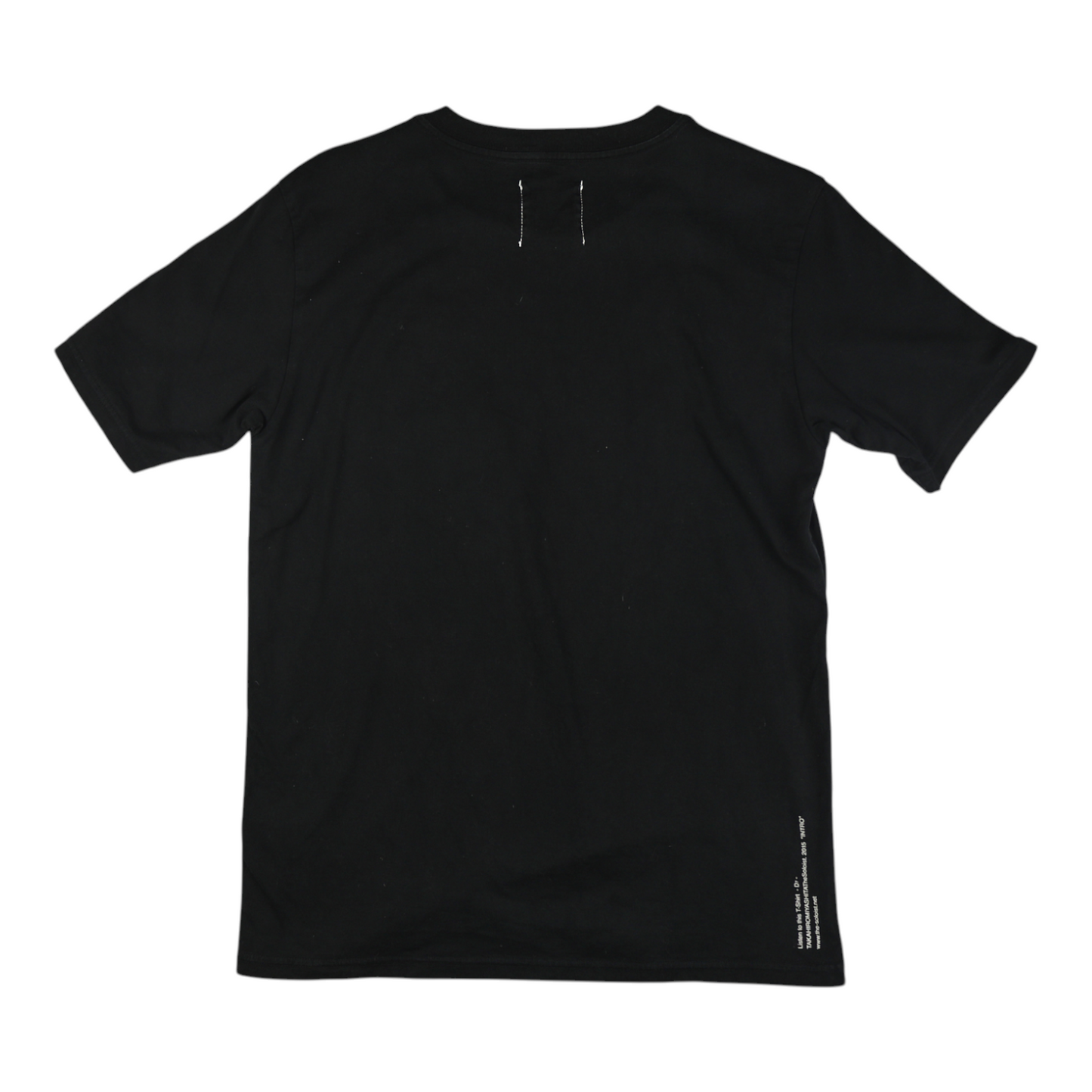 TAKAHIROMIYASHITA The Soloist. “D7” Pocket Tee Black