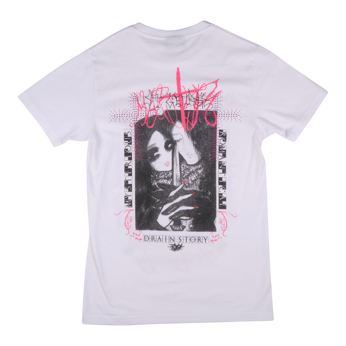 Bladee "Beautiful Martyr" Tour Merch White Tee