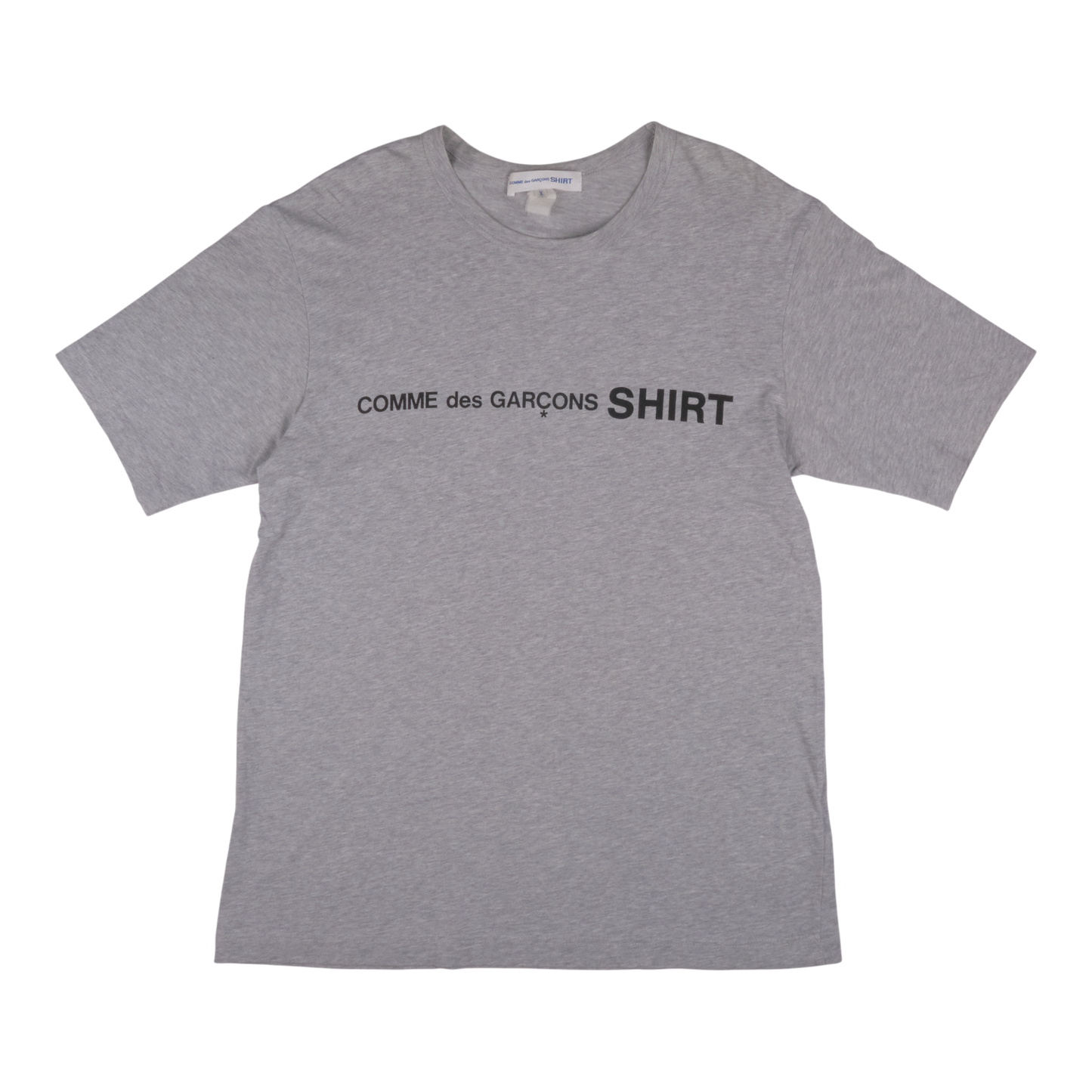 Comme des Garçons Shirt Logo Grey Tee