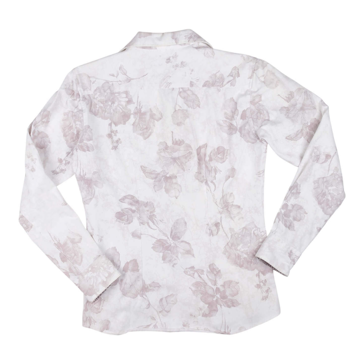 Tornado Mart Floral Rose Print Button-Up Shirt