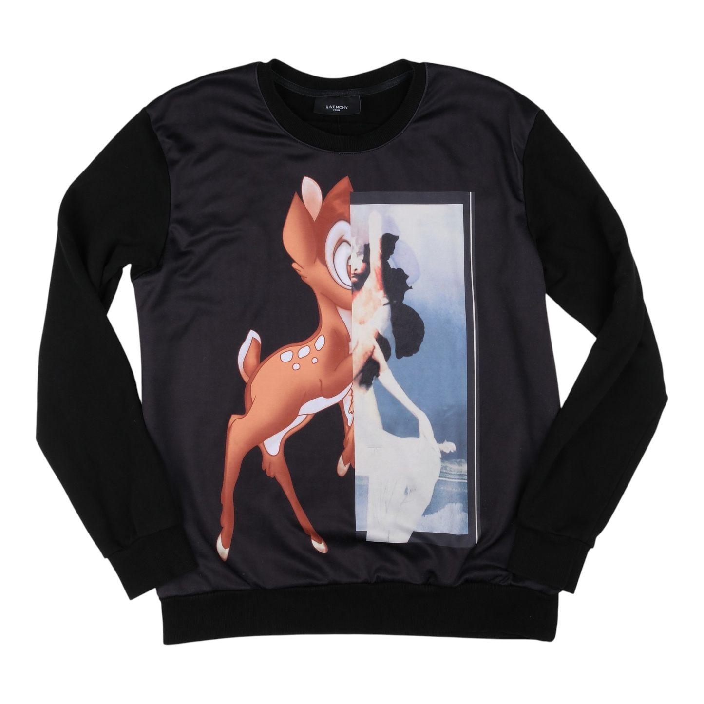 Givenchy Bambi Graphic Black Sweatshirt