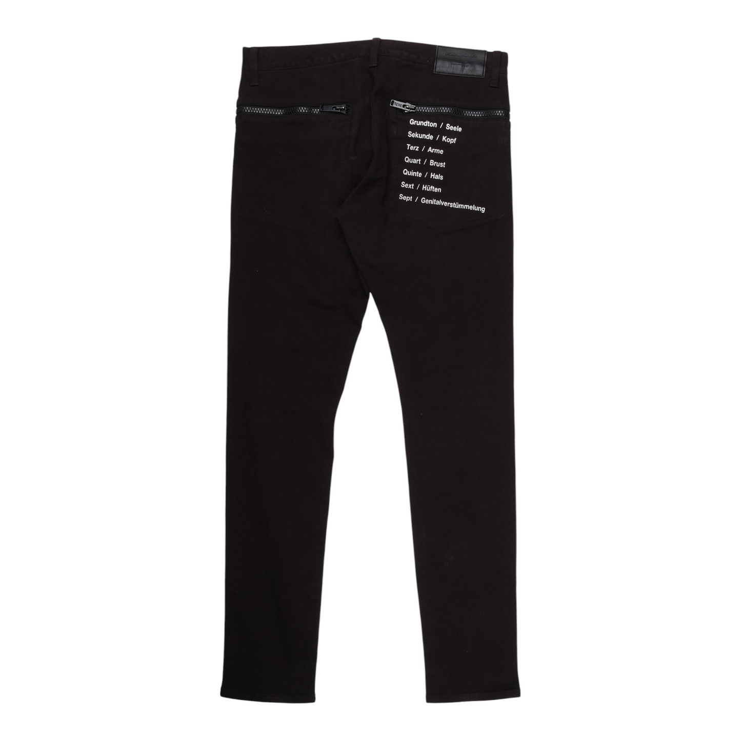 Undercover Black Ripped Jeans