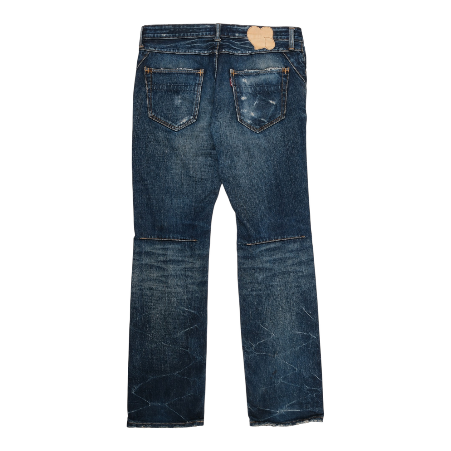 Number (N)ine SS07 Distressed Denim Jeans