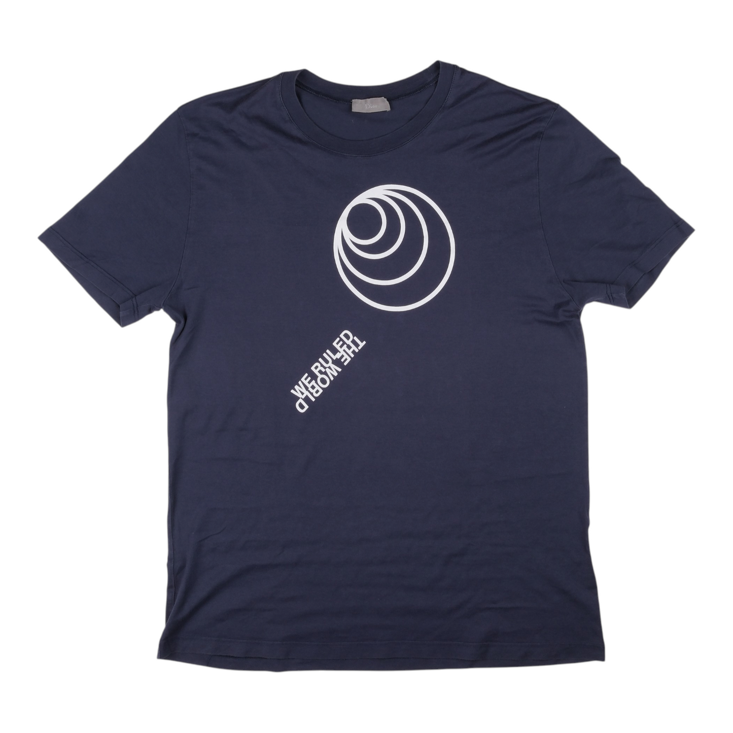 Dior Homme by Hedi Slimane "We Ruled The World" Navy Tee