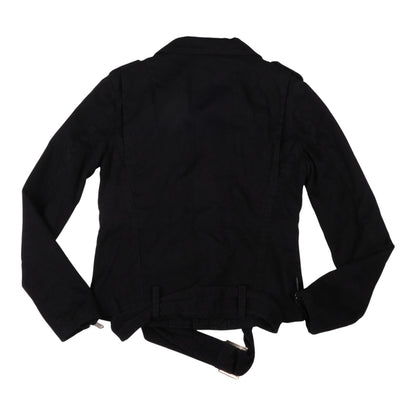 20471120 Hyoma "Punk Motorist Rockers Story" Cropped Jacket (With Strap)
