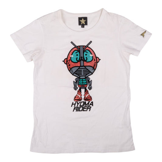 20471120 Hyoma "Hyoma Rider" Graphic White Tee