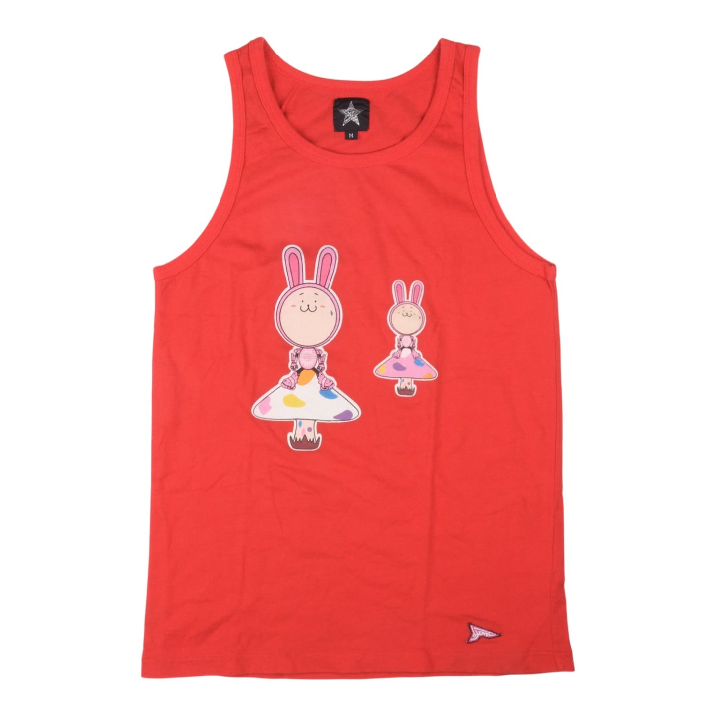 20471120 Hyoma Mushroom Red Tank Top