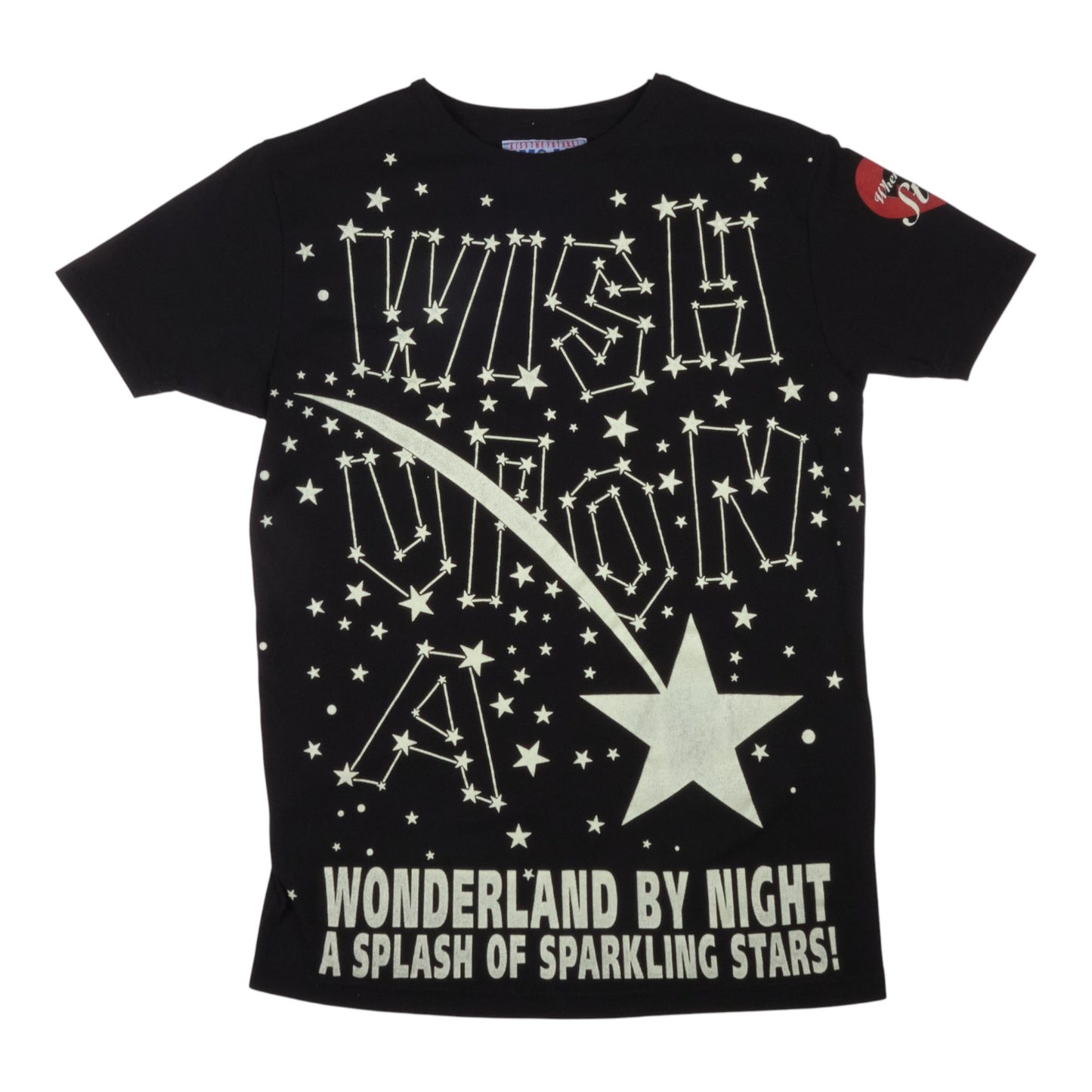 W&LT Wish Upon A Star Wonderland Black Tee