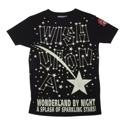 W&LT Wish Upon A Star Wonderland Black Tee