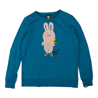 20471120 Hyoma "Hyoma Doll" Teal Sweatshirt