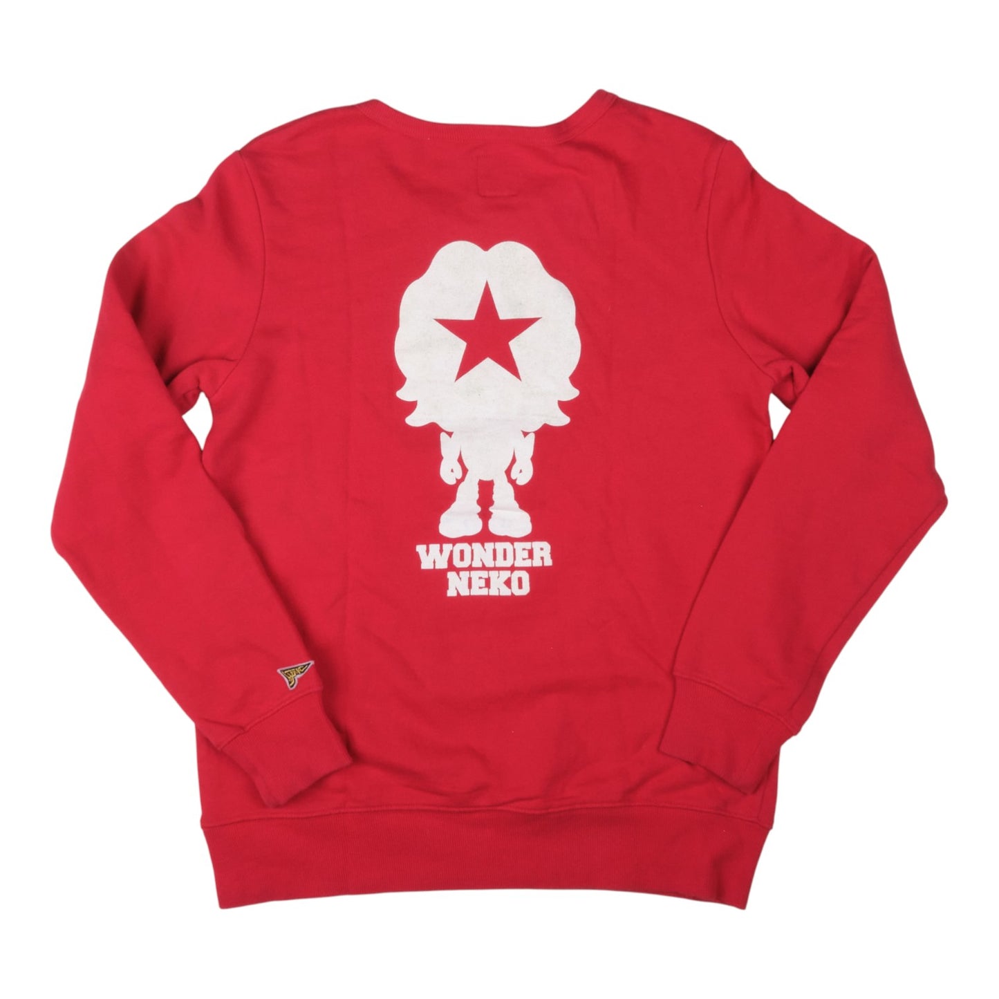 20471120 Hyoma "Wonder Neko" Red Crewneck