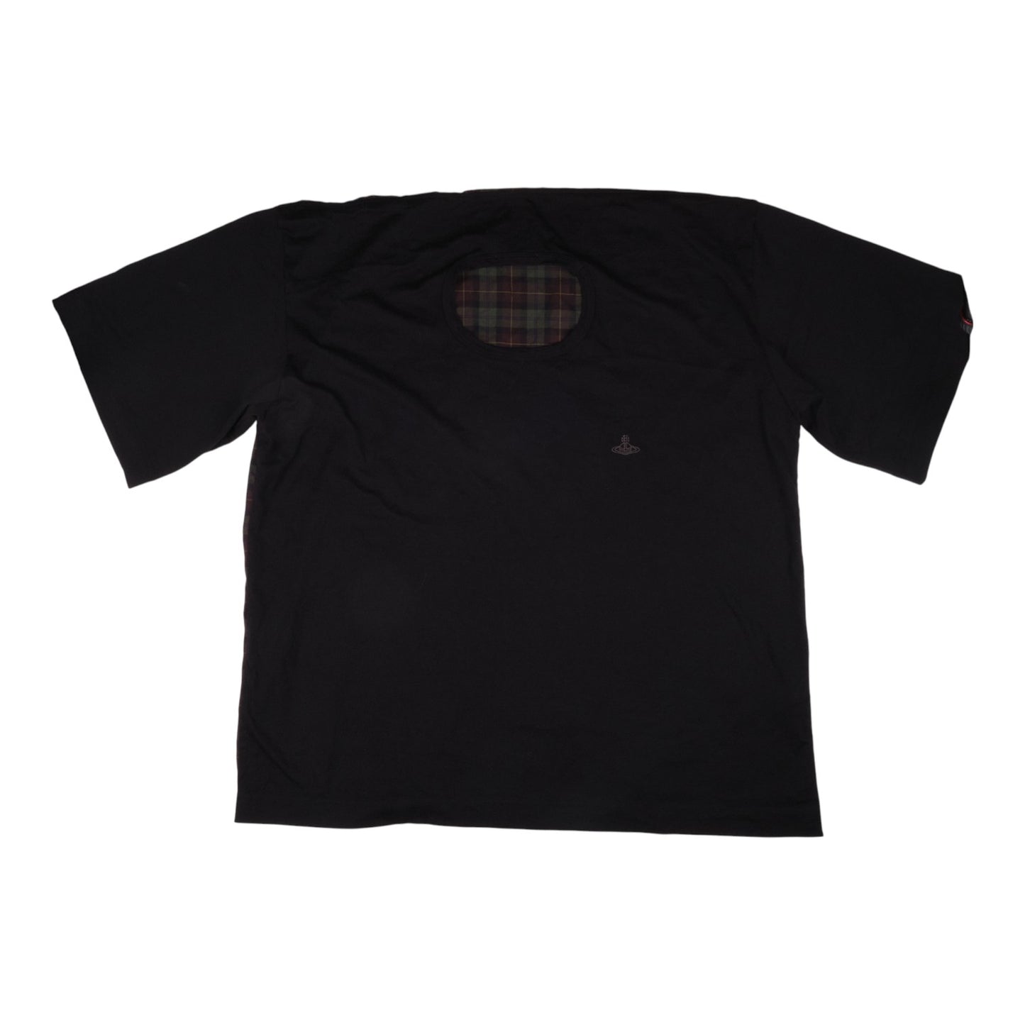 Vivienne Westwood MAN Plaid Eagle Emblem Tee