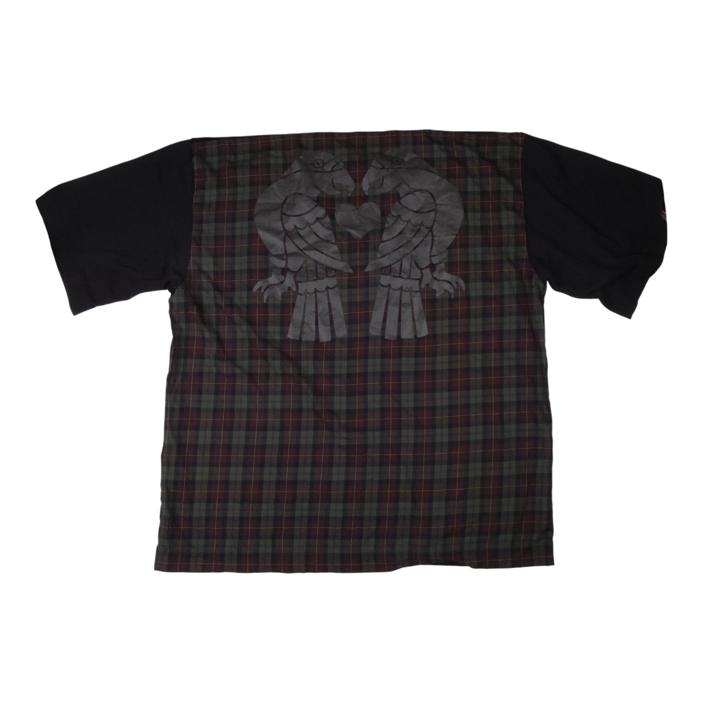 Vivienne Westwood MAN Plaid Eagle Emblem Tee