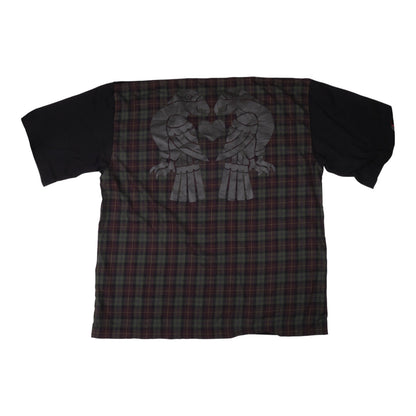Vivienne Westwood MAN Plaid Eagle Emblem Tee