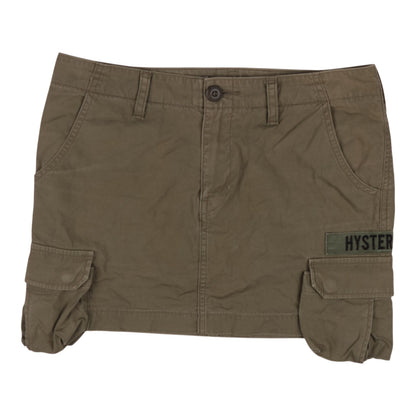 Hysteric Glamour Khaki Mini Skirt